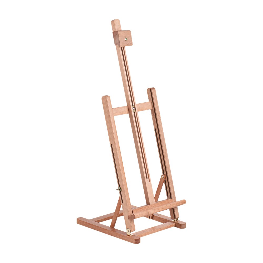 Adjustable Tabletop H-frame Wood Easel Assembled High Art Supplies for Artists Students School