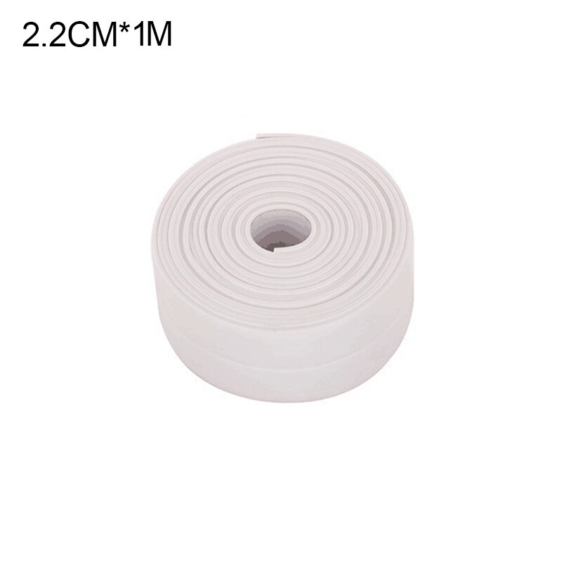 PVC Adhesive Sealant Tape For Kitchen Bathroom Shower Bathtub Corner Sink Sealing Strips Tapes Waterproof Wall Stickers 3.8/2.2M: G471793A