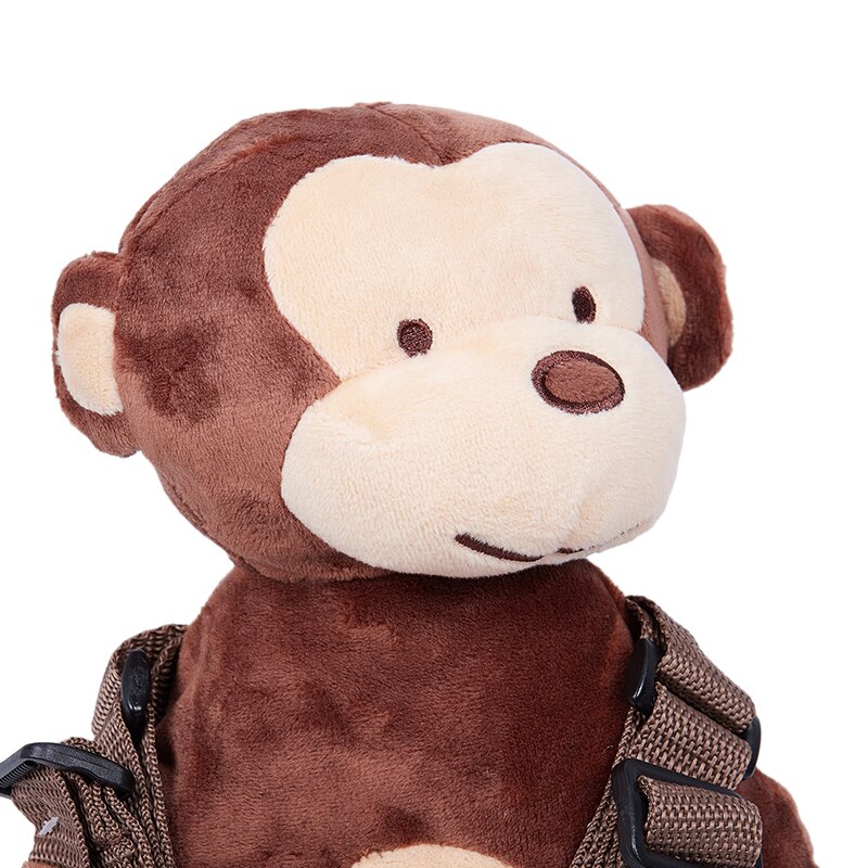 Säkerhetssele koppelband baby barn toddler walking cosplay ryggsäck tyglar väska, apa 2