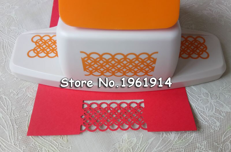Large fancy flower border punch edge of the embossing machine handmade device DIY paper cutter Handmade scrapbooking