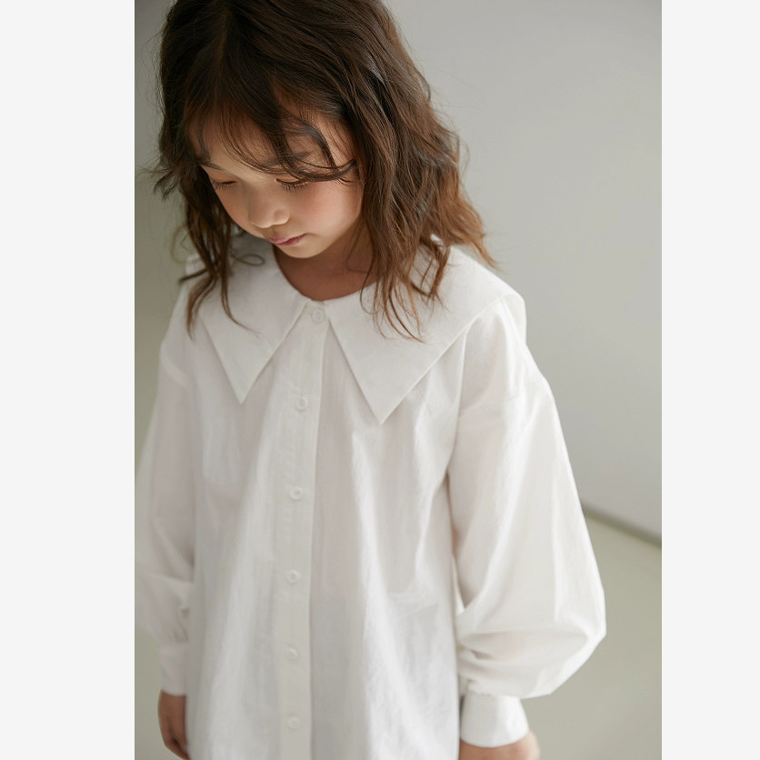 Voorjaar Kinderen Wit Overhemd Herfst Lange Mouw Student Navy Kids Fall Kleding Kids Kleding Meisjes 8 Te 12