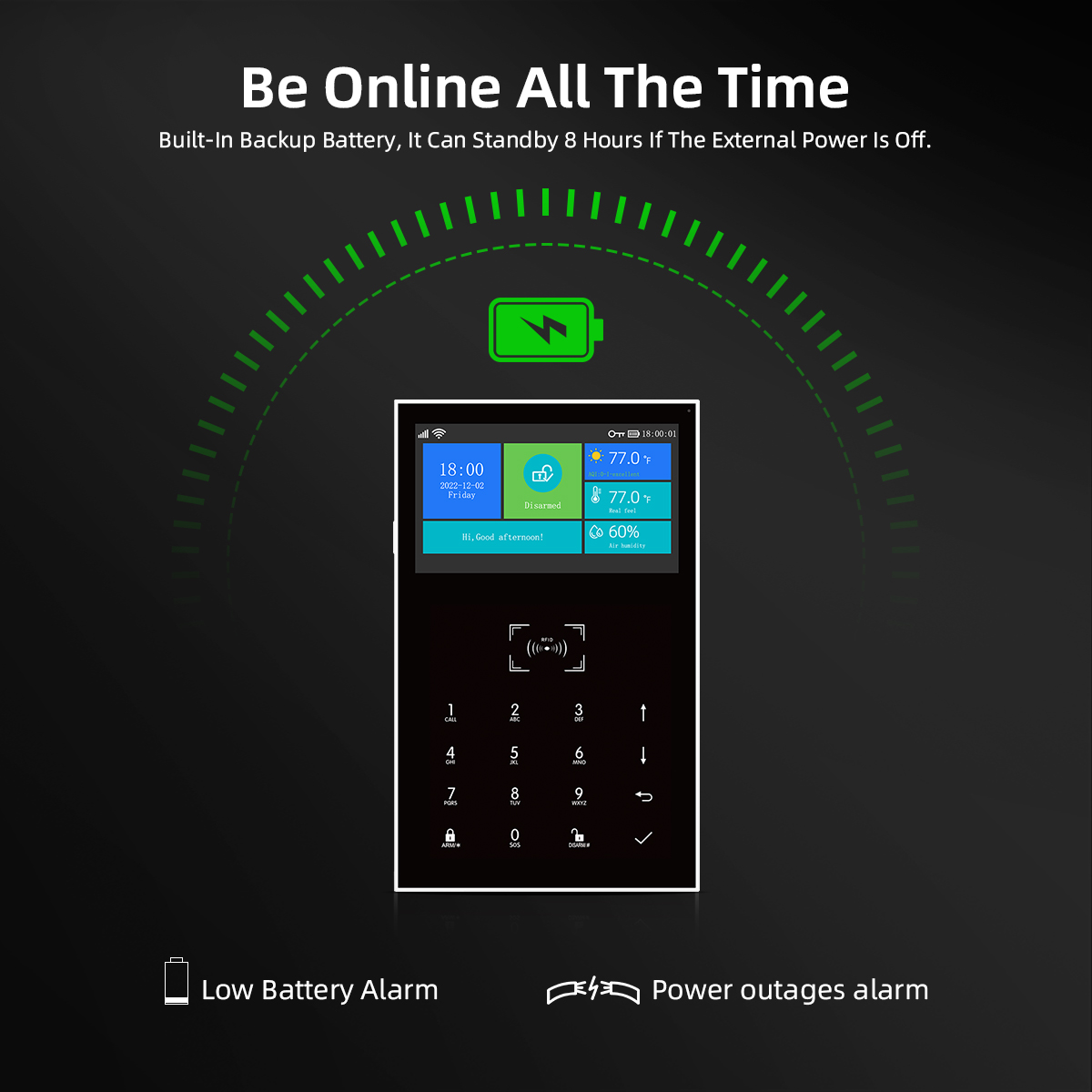 4G Wifi Draadloos Alarmsysteem Tuya Smart Home Kindveiligheid Thuis Antidiefstalsysteem Smart Life App Controle Werkt met ALexa PG-109