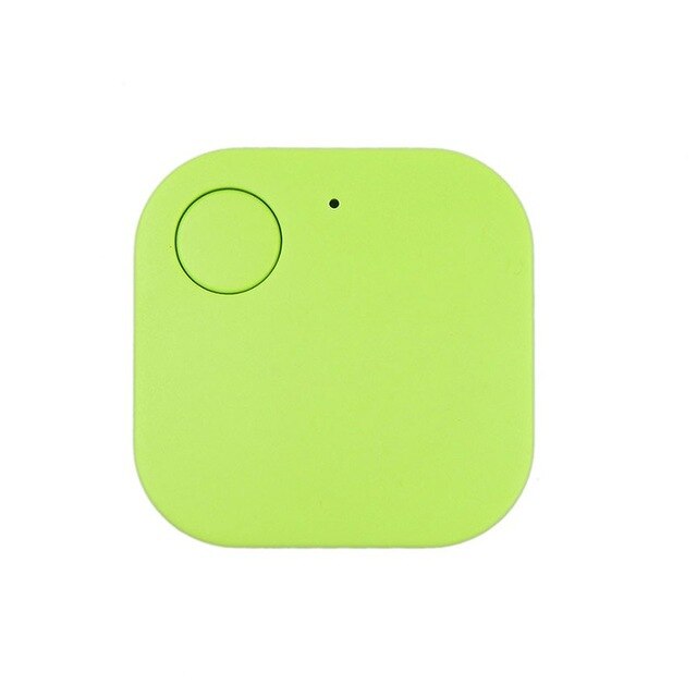 Tracking Tag Key Anti Lost Alarm Finder posizione traccia animali domestici Smart Tracker compatibile Bluetooth cane gatto portafoglio Finder promemoria: green