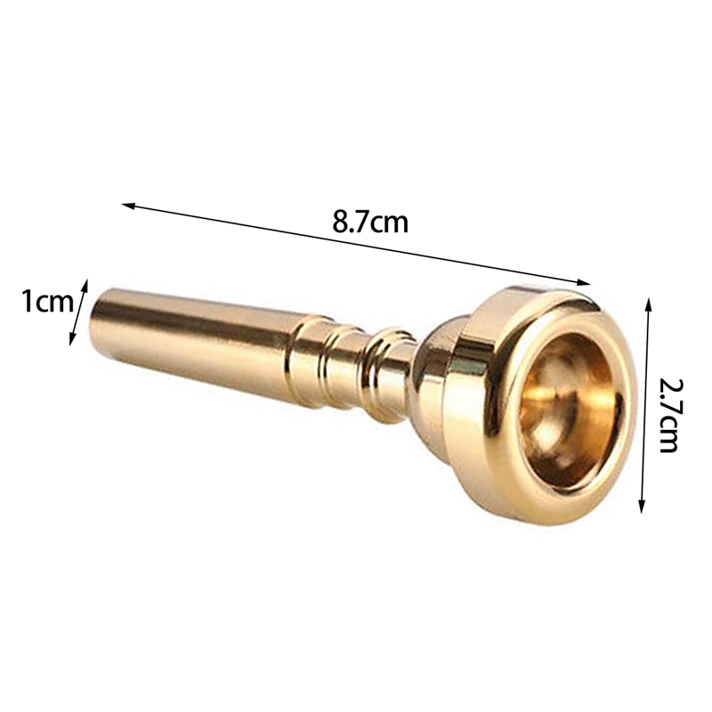 Juego de boquillas de trompeta para Yamaha Bach Conn King, accesorios de repuesto para instrumentos musicales, 4 Uds.