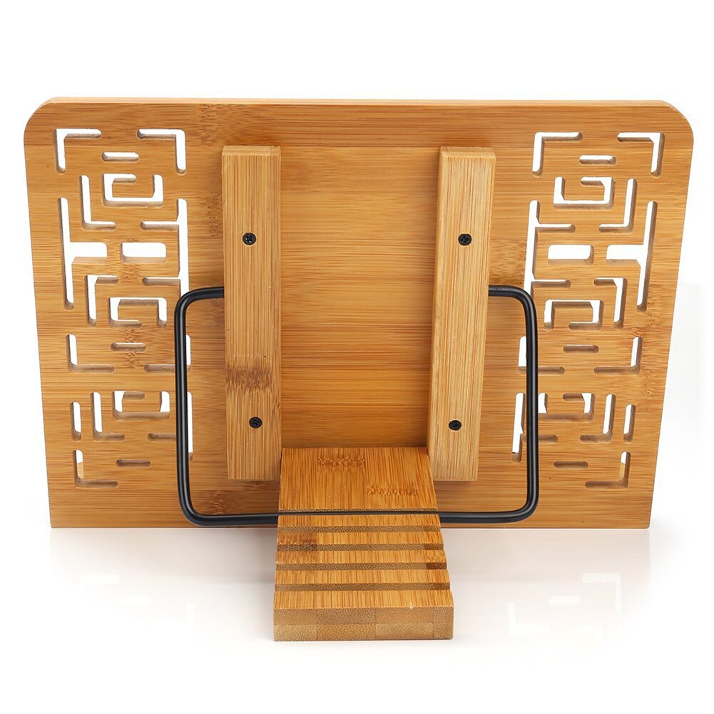 Foldable Tablet PC textbook/Music Document Stand / Desk Bookrest with Retro Hollow Pattern