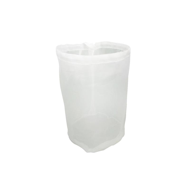 Bolsa de filtro de vino para elaboración de cerveza, 8 tamaños, para té, frutos secos, jugo, leche, nailon, filtro de red reutilizable: 20x30