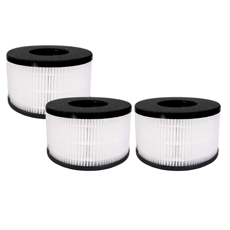 3 Pcs 3 In 1 Ware Hepa Vervanging Filter S, geschikt Voor Partu BS-03 Luchtreiniger Deel U En Deel X, Luchtreiniger: Default Title