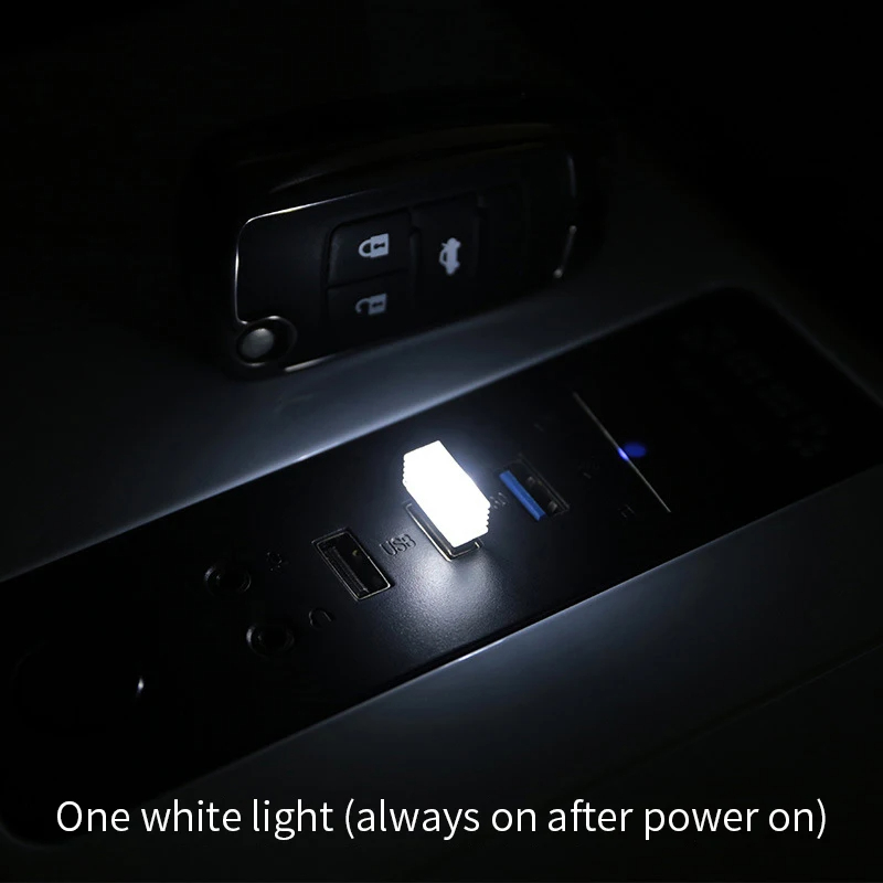 Mini USB LED Auto Licht Auto Interieur Atmosphäbetreffend Licht nicht beleuchtung Licht PC Auto bunte dekorative Lampe Auto Zubehör