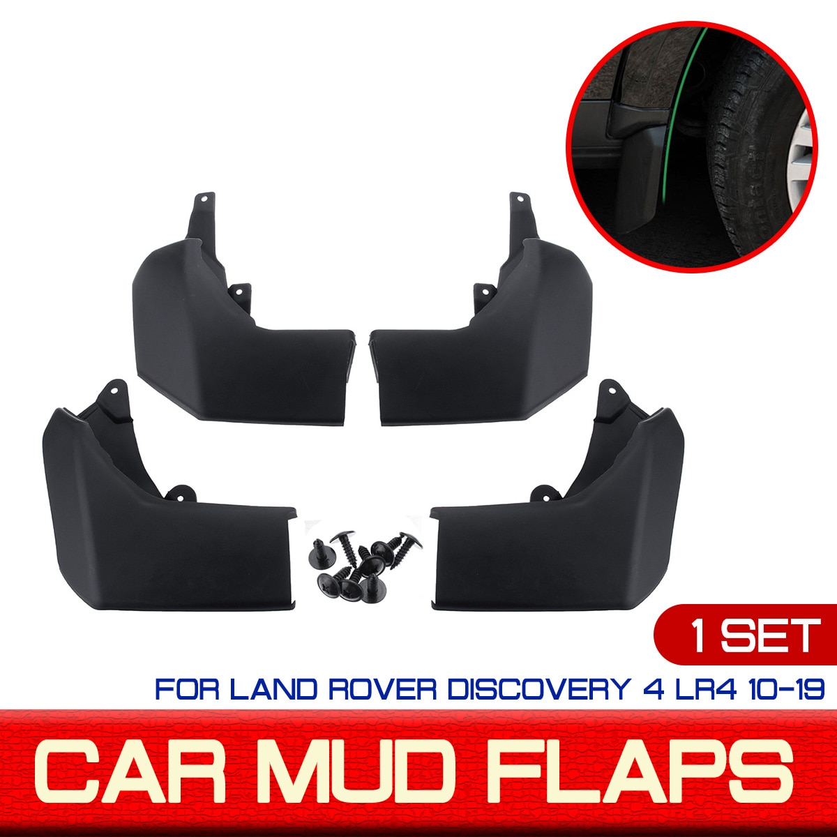 Car Mud Flaps Splash Guards Mudflaps Mudguards Accessories For Land Rover Discovery 4 LR4