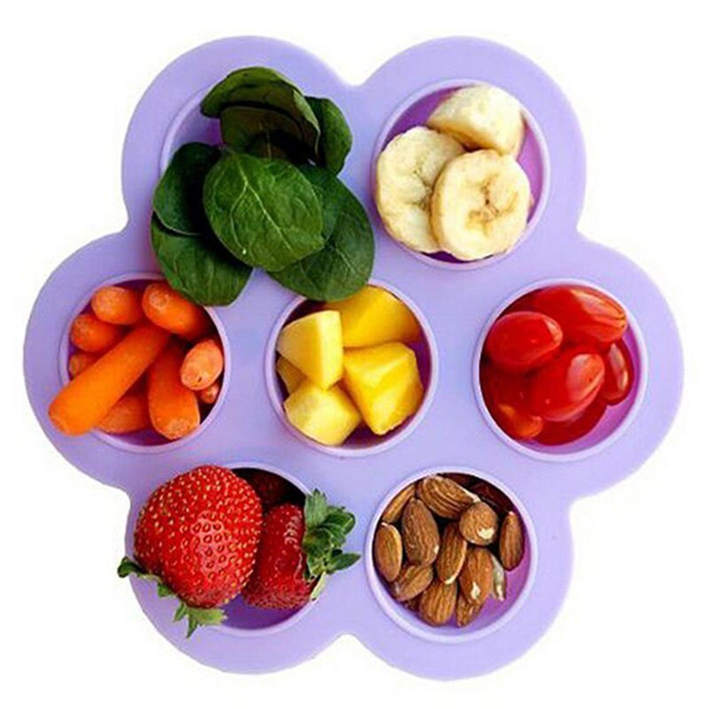 Babyvoeding container baby fruit moedermelk bewaardoos vriezer lade knapperige babyvoeding babyverzorging bloem type bewaardoos