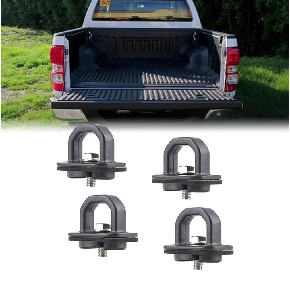 4 Stuks Set Auto Achterlichten Box Anker Gesp Ons Pickup Truck Achterlichten Box Lock Gesp Pickup Touw Vaste gesp Modificatie