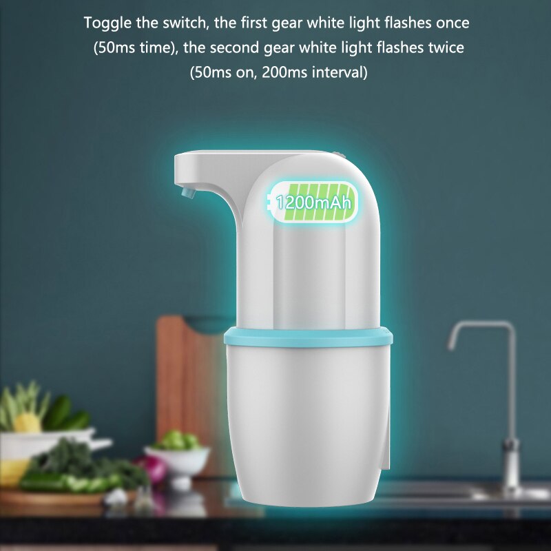 250ml automatische schuimen zeep dispenser, elektrische