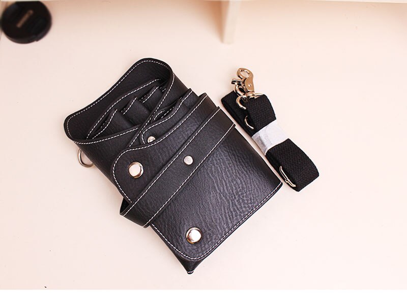 PU Leder Schere Taille Tasche Salon Friseur Tasche fallen Haar Styling Werkzeuge s Kamm cotillon