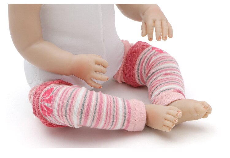 baby tegneserie benvarmere fast bomull låve knebeskyttere gutt jente benvarmer