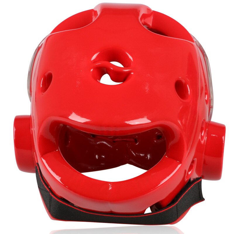 Gesloten Boksen Helm Hoofd Protector voor Taekwondo Karate Tai Kick Concurrentie training vechten gezichtsmasker helm