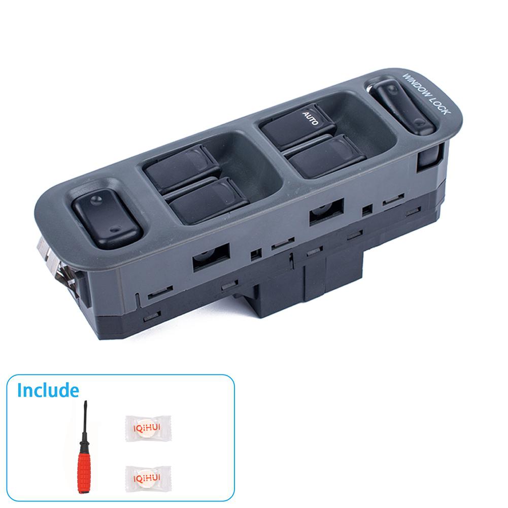 Power Window Switch Front Left Driver For Suzuki Grand Vitara XL-7 with Kit Automobile Accessories Power Window Regulator: Default Title