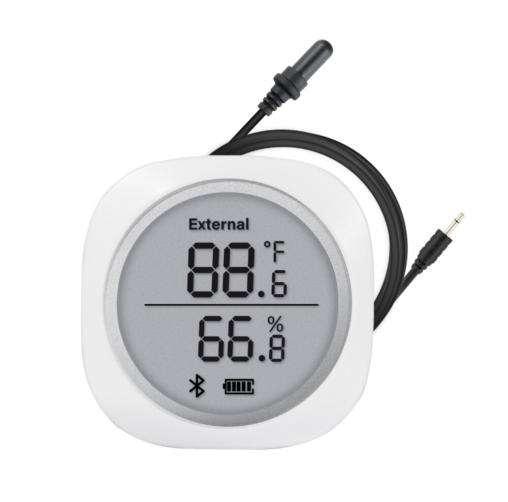 Inkbird IBS-TH1 Plus thermomètre et hygromètre Bluetooth sans fil avec sonde d'aquarium utilisation Multiple pour piscine d'eau salée d'aquarium
