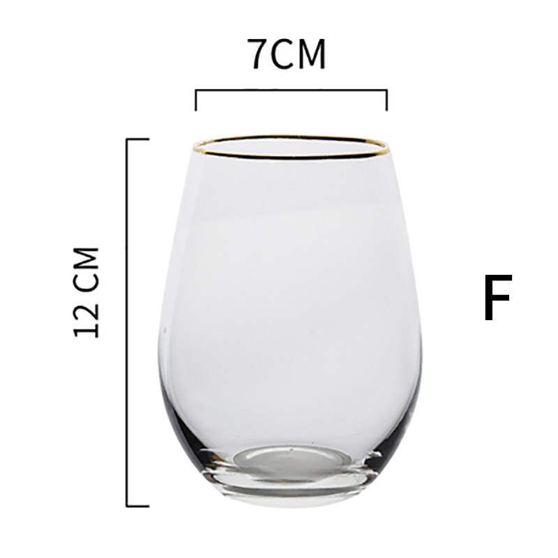 RUX WORKSHOP-taza de cristal de cielo estrellado para desayuno, fruta, hogar, restaurante, de San Valentín, 1 Uds., 580ml: F