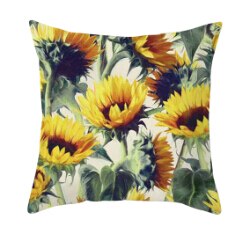 45 x 45cm växter blommigt kuddfodral tropiska löv kuddfodral kuddfodral för vardagsrum bedboom: 22