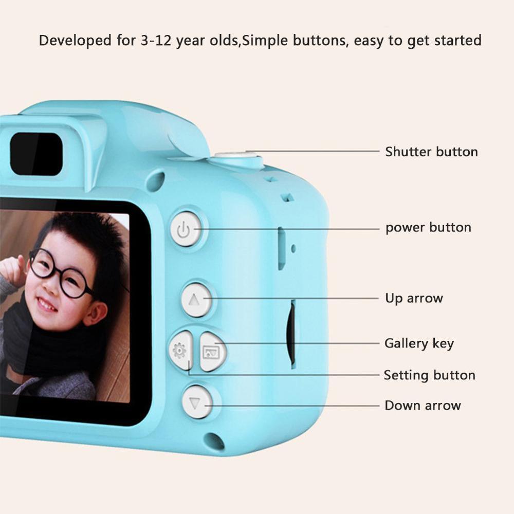 Mini Digital Kids Camera - 1080P HD Video - Educational Toy for Children & Baby Birthday