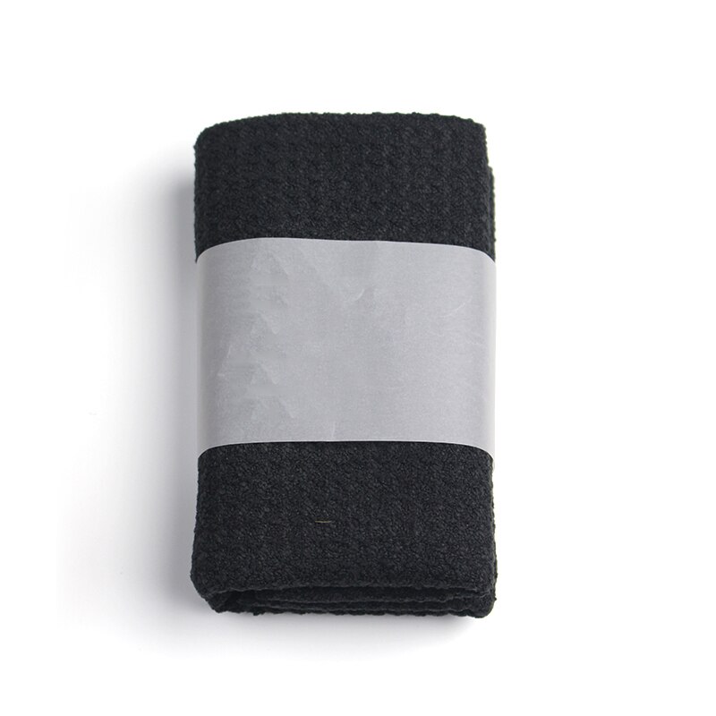 Microfiber Koffie Schone Handdoek Hoge Fiber Bar Schoonmaakdoekje Cafe Professionele Wedstrijd Absorberende Koffie Machine Bar Thee Handdoek: Black 30x50cm   1pcs