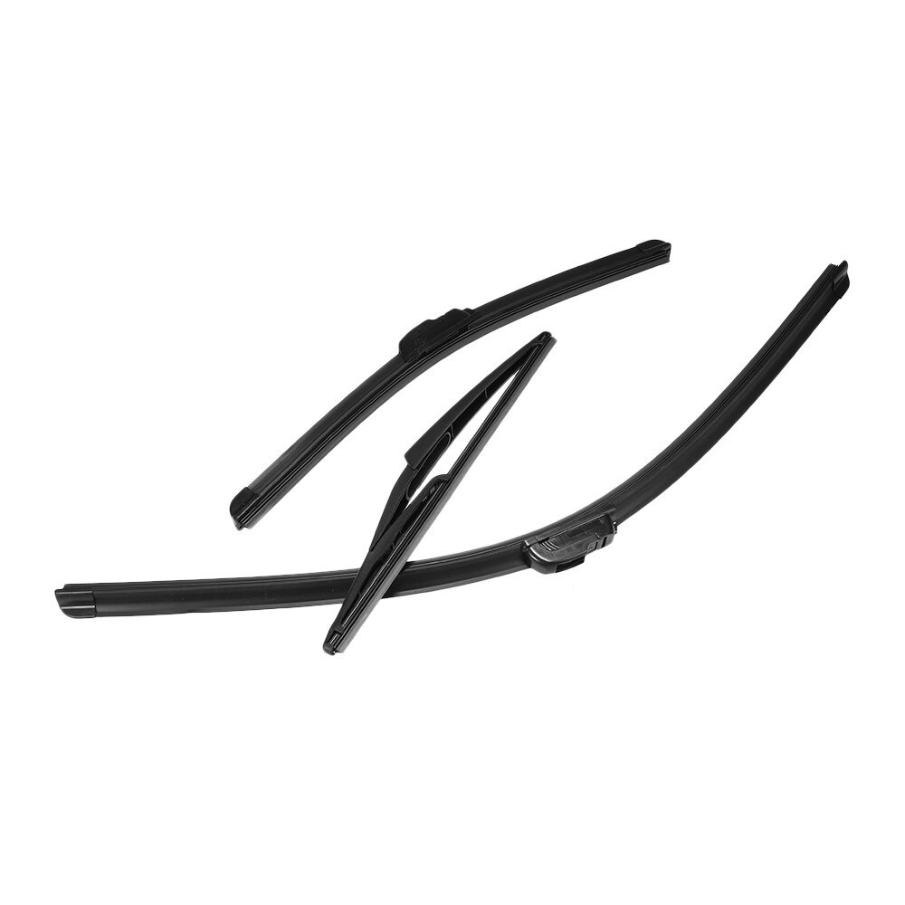 Juego de limpiaparabrisas de 67cm para coche, escobilla de limpiaparabrisas tradicional para Ford Mk6, piezas de repuesto, sistemas de limpiaparabrisas, herramienta de limpieza, 3 unidades