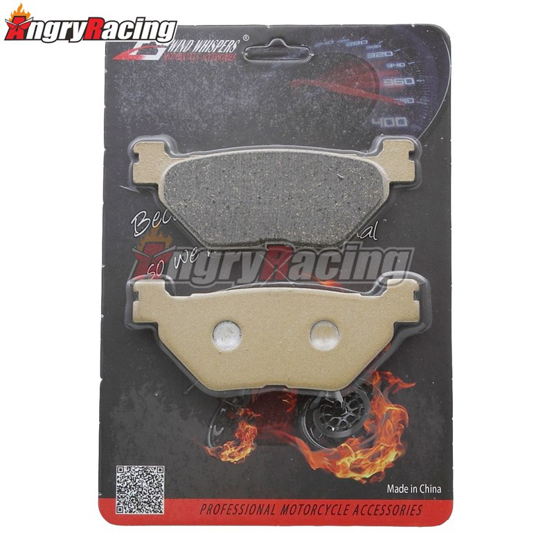 Pastillas de freno delanteras y traseras para Yamaha t-max 530cc TMax 530 XP500 XP530 TDM900 XT1200Z Super Tenere FJR1300 XV1700 Road Star Warrior: Rear 1 Pair