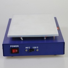 500W LCD Bildschirm Separator Heizung Plattform 220V EU Platte Glas Entfernung Telefon Reparatur Maschine Auto Wärme Glatte Platte