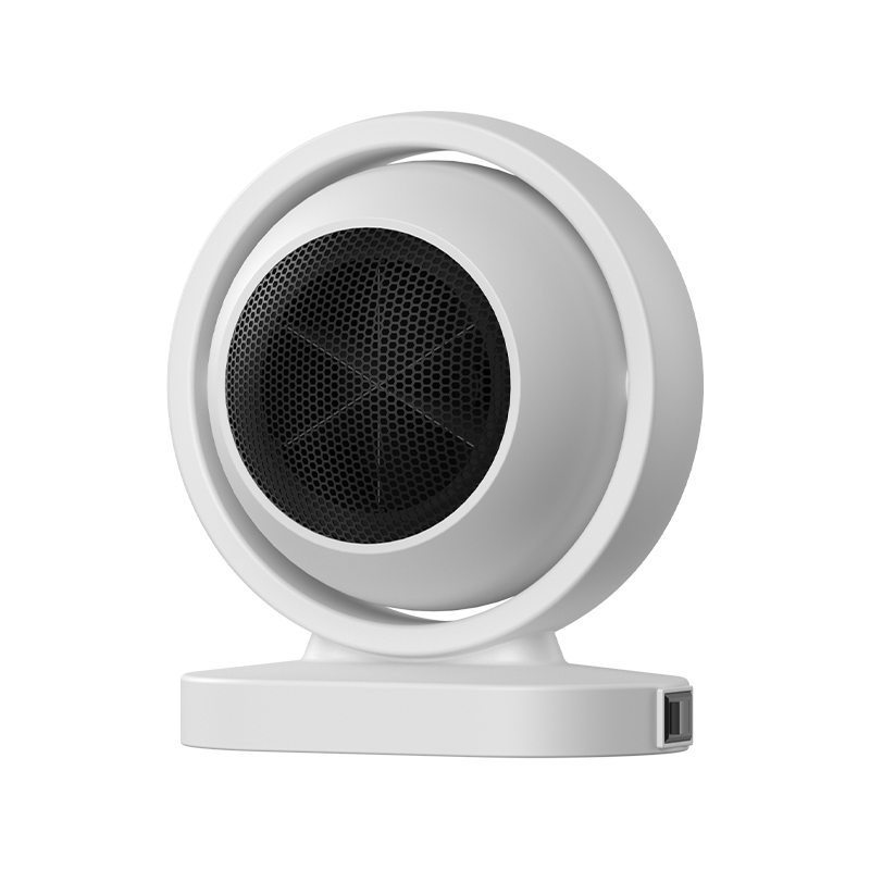 Mini kleine Solarheizung geräuscharme Lufter hitzer schnelle Heizung Destop Lüfter Heizung Winter heizung wärmer für Home-Office-Raum: WHITE
