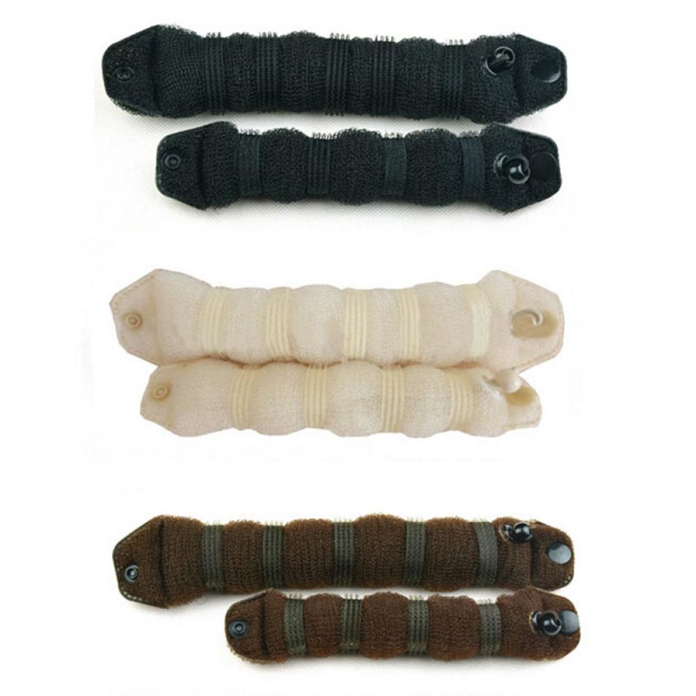 2 unids/set uno grande y uno pequeño novedosa mujer cubierta negra café mágico pelo para moños estilo moño Accesorios de belleza