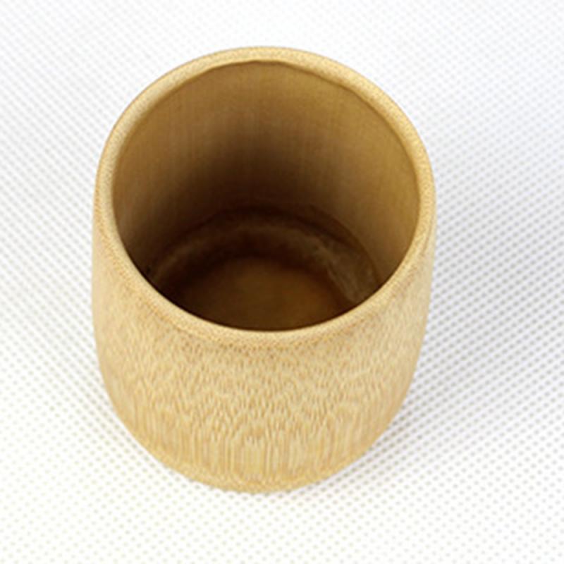 6 * 7.5cm Natural Bamboo Drinking Cup Tea Water Bamboo Cup Tea Cup Household Products