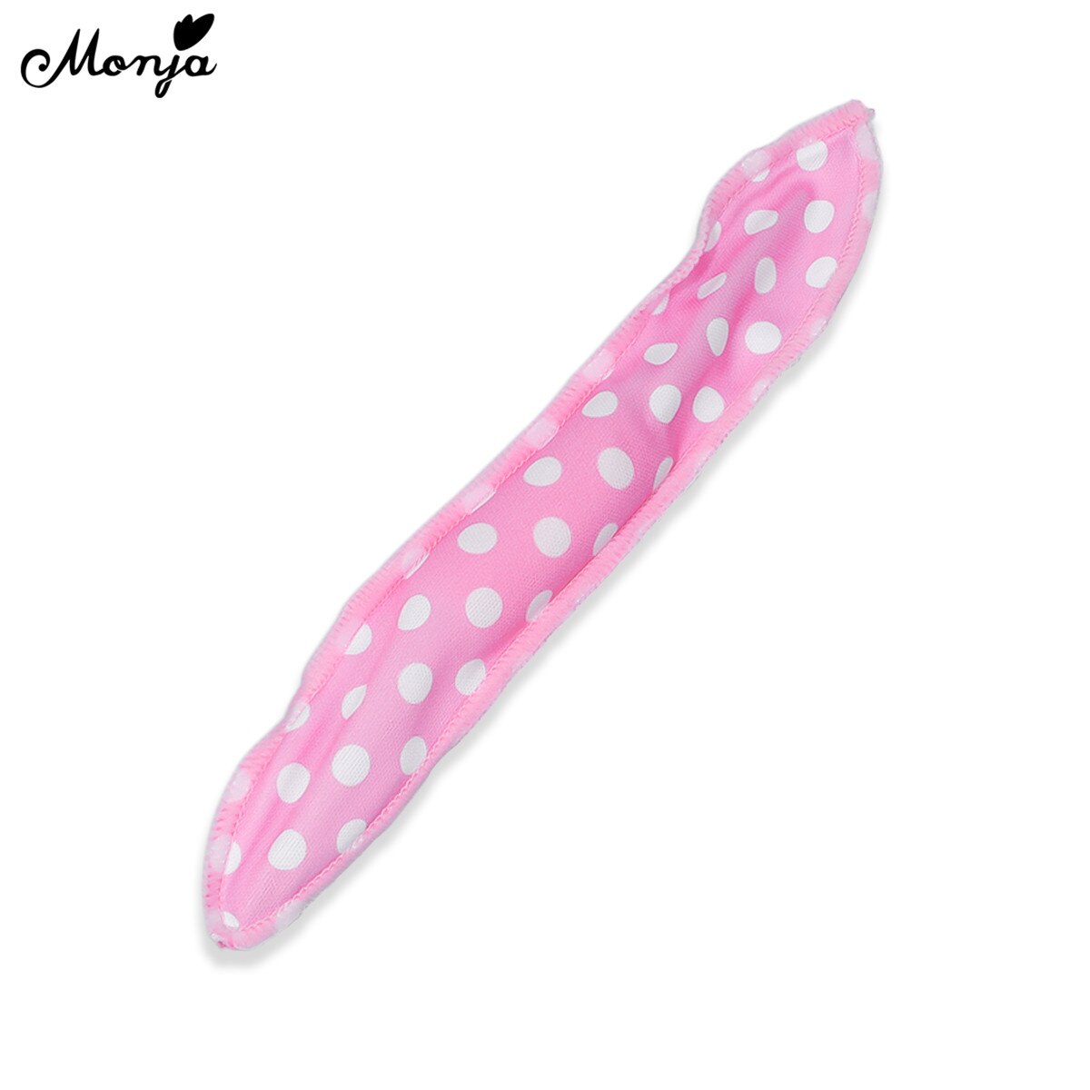 5Pcs Haar Rollen Flexibele Soft Foam Sponge Haarkrulspelden Heatless Haar Band Spiraal Krullen Diy Hair Styling Accessoires: pink5pcs