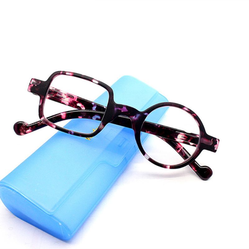 Reading Glasses Stylish Unisex Portable Reading Glasses Presbyopic +1.0~+3.5: +150 / Purple