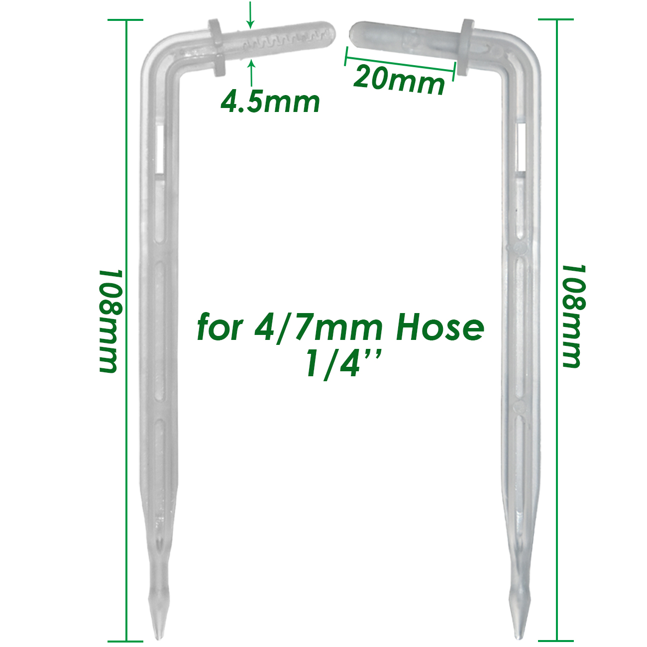 KESLA 5-50M Garden Drip Irrigation Kit 1/4'' Drippers Drip Arrow Watering System by for Balcony Bonsai Plant Flower