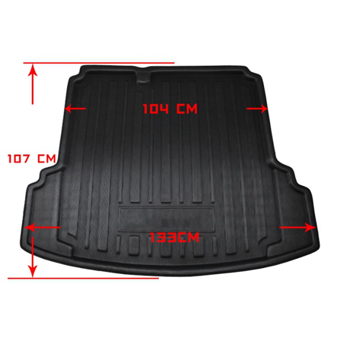 Car Floor Mat Carpet For Volkswagen Jetta Sedan Rear Trunk Anti-mud Cover