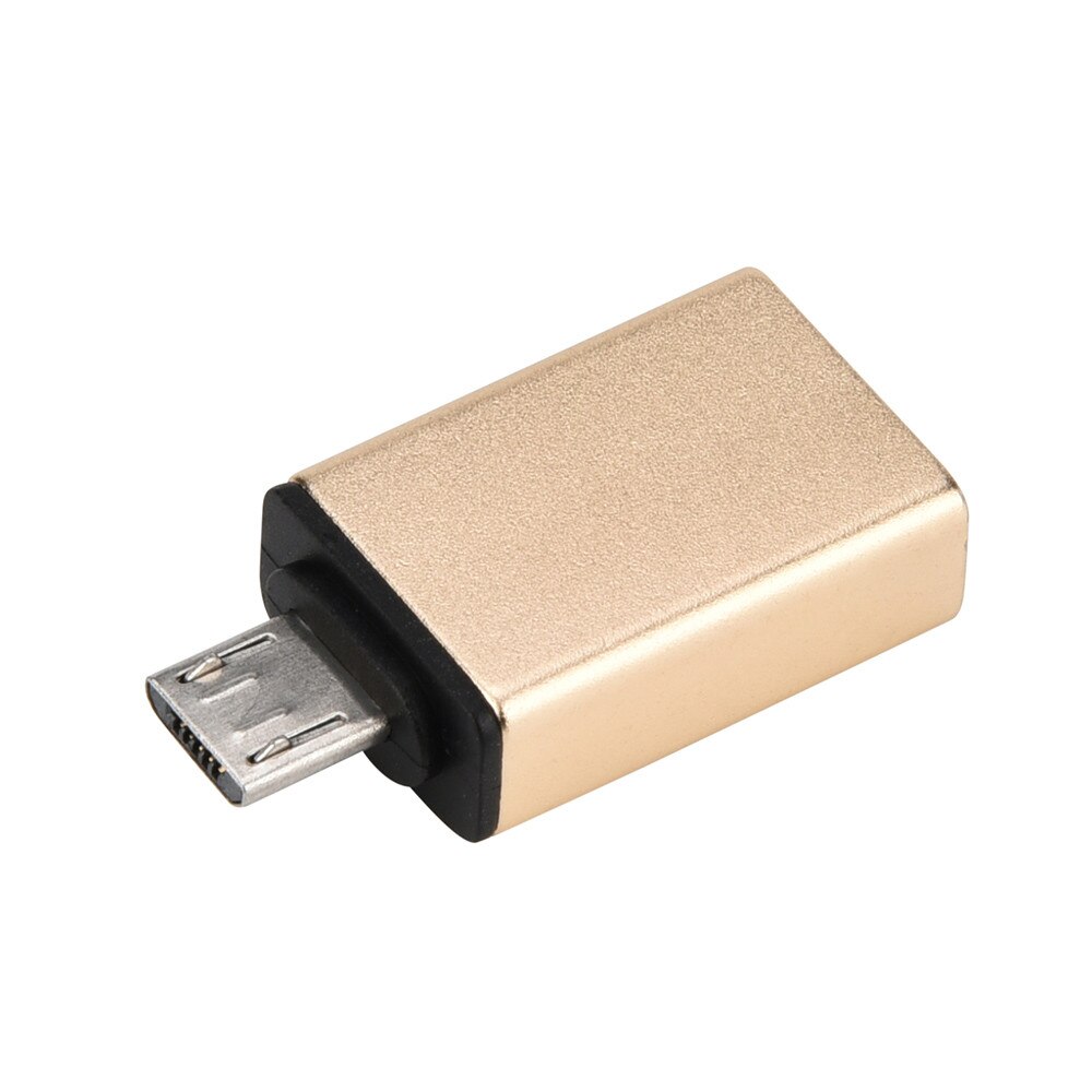 1PC Mini OTG Adapter Micro USB To USB OTG Mini Adapter Converter For Android SmartPhone Fast Speed: GD