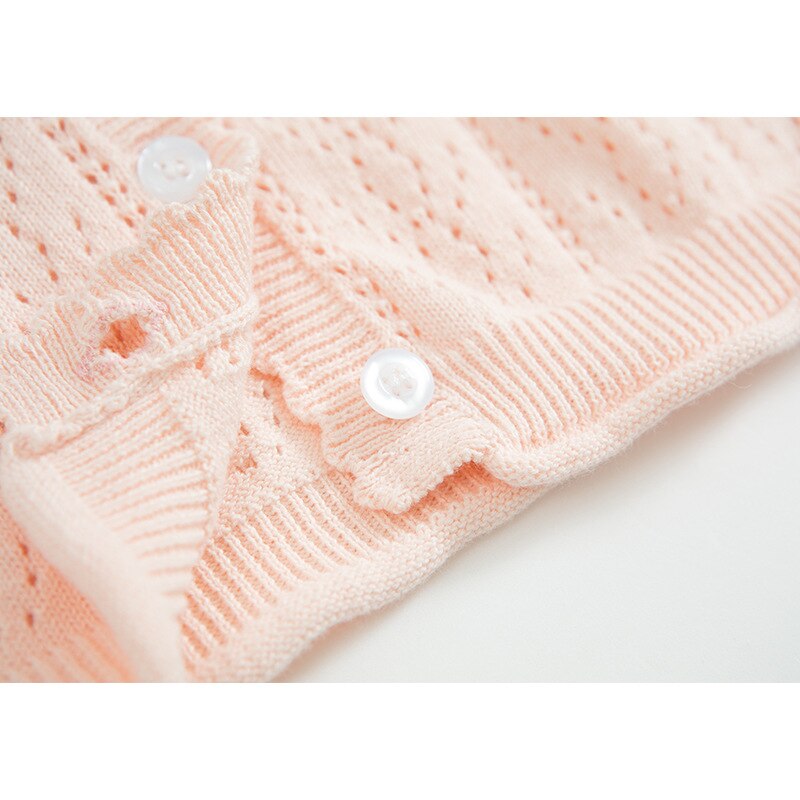 Zoete Ademend Katoen Zachte Pure Kleur Vest Jas Voor Uitloper Vest Voor Meisjes Lente Kinderen Truien Meisjes