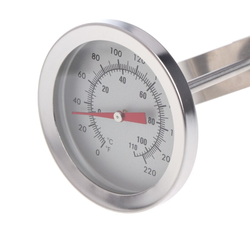 12\ "rustfrit stål urskive termometer sonde homebrew bryg kedel temperatur måling