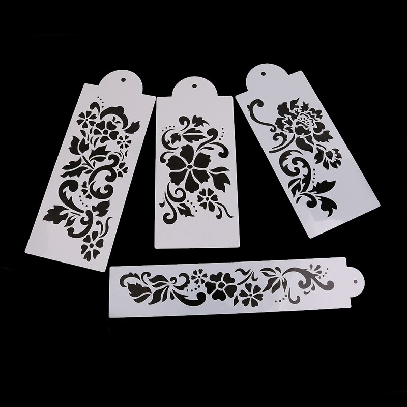 Molde decorativo para repostería, plantilla para decorar tartas, herramientas de decoración de pasteles, plantilla de boda, decoración de Pascuas