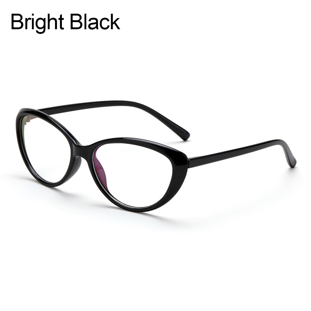 Unisex UV400 Protection Anti Blue Light Glasses Blocking Vintage Frame Anti Eyestrain Computer Gaming Glasses Vision Care: Bright black