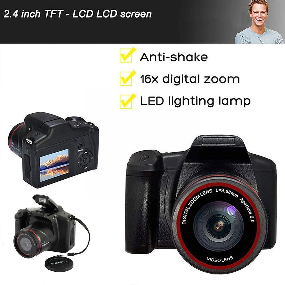 Black Genuine Oem Digital Camcorder 16 Million Pixel Camera the Record to Home Beautiful Dv Moment Slr High-definition M5Y8