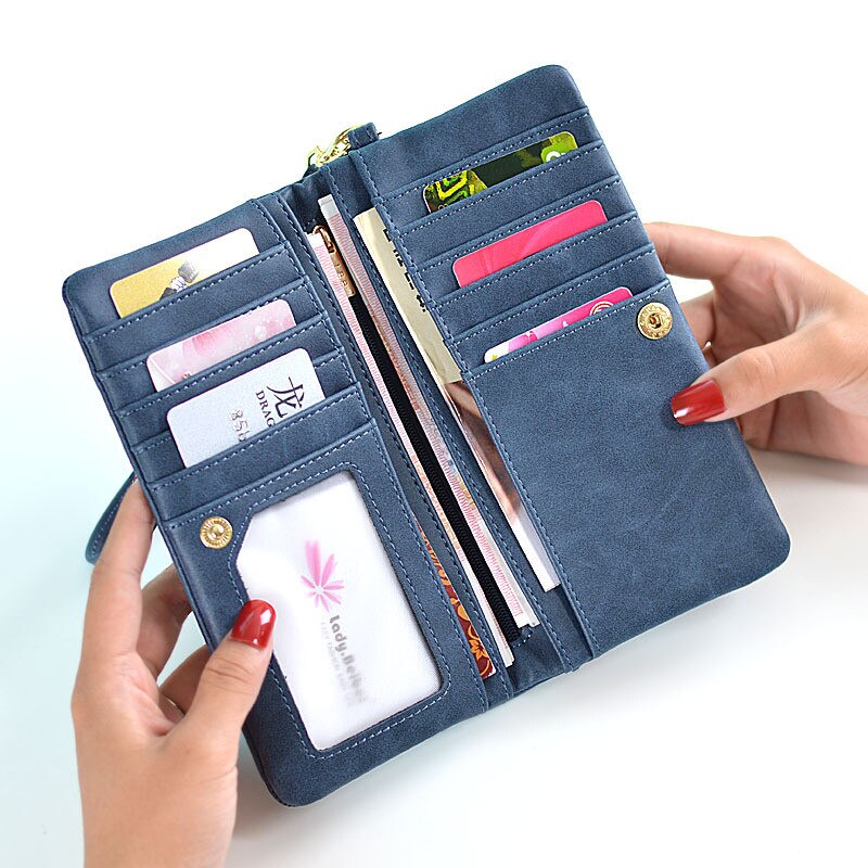 Paddestoel Cloud Trifold Portemonnee Leuke Kaartsleuven Houder Clutch