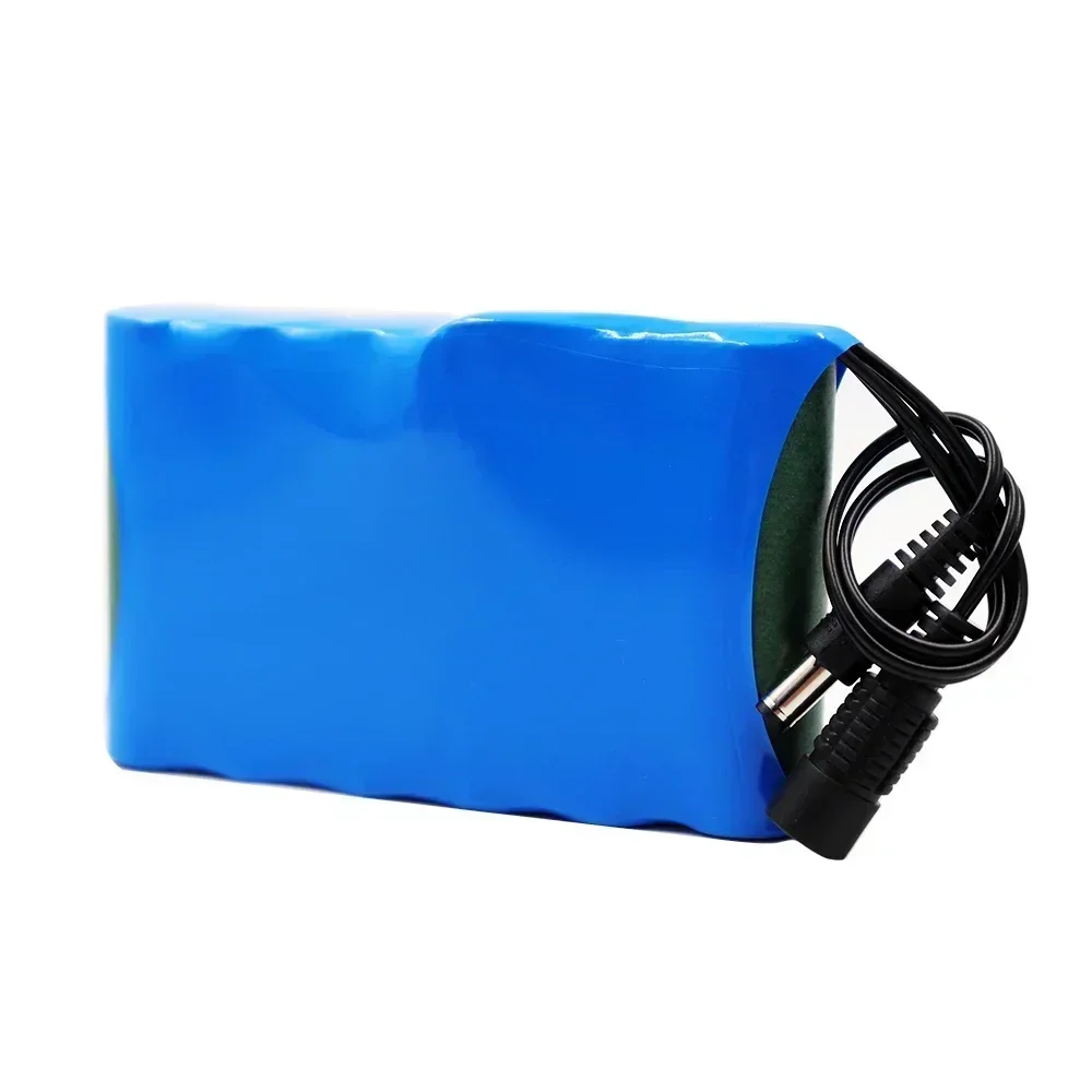 Rechargeable Battery Portable For Electronic Types LED Lamp Light Backup Power18650 12V 50000mAh 3S2P Lithium Ion Battery Pack