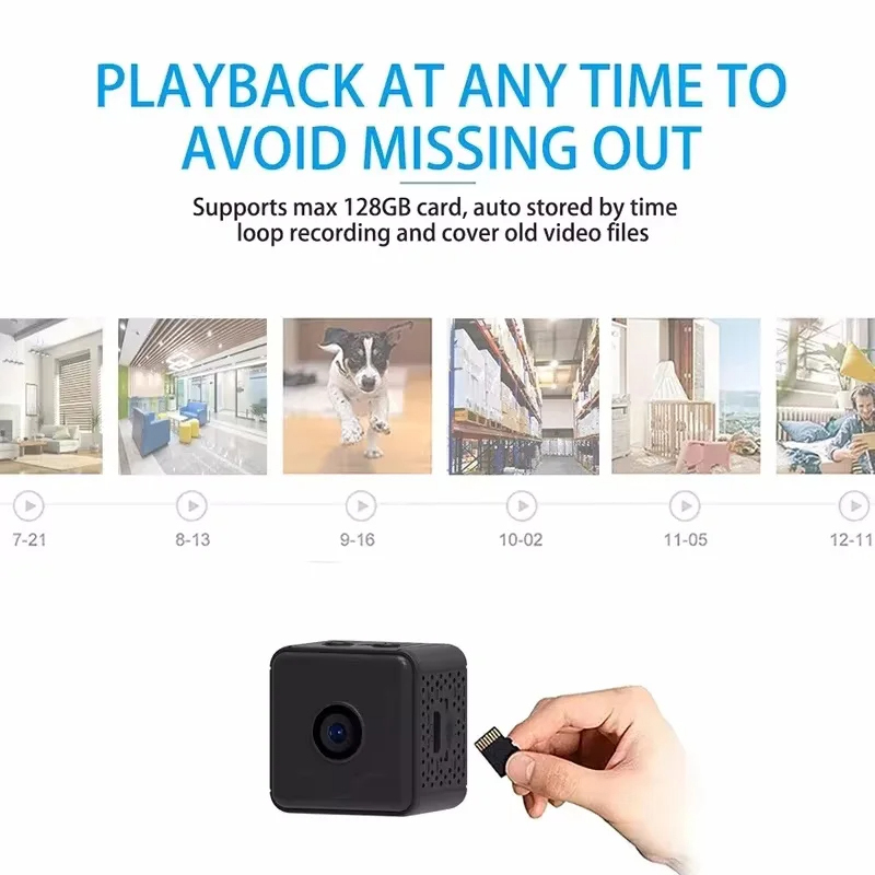 Mini Kamera 1080p Drahtlose Wifi Fernbedienung Monitor Kamera Hause Ip Kamera Bewegungserkennung Recorder Super-lange Batterie Lebensdauer