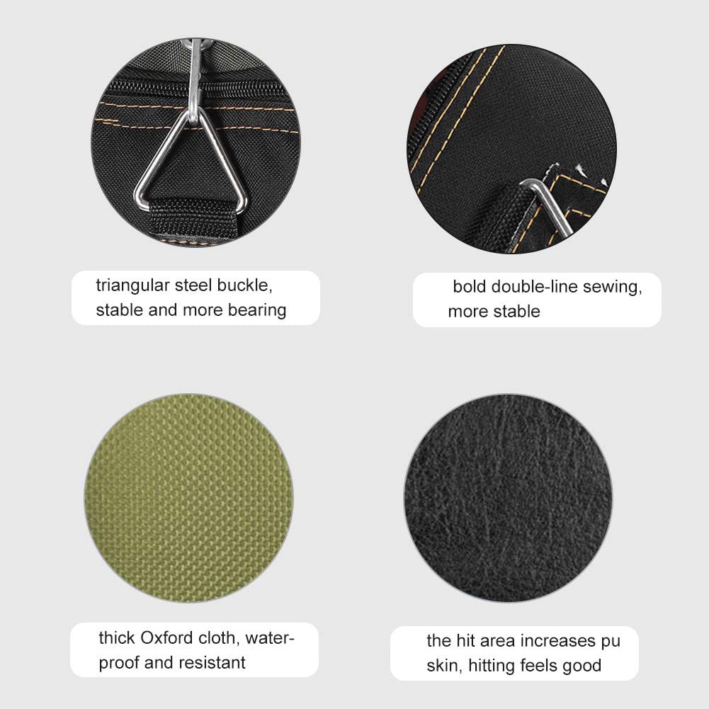 Fitness Training MMA Boxing Kick Muay Thai Hanging Sandbag Punching Bag Gloves Guard Kit for Kid Adult Force Core Training Tools