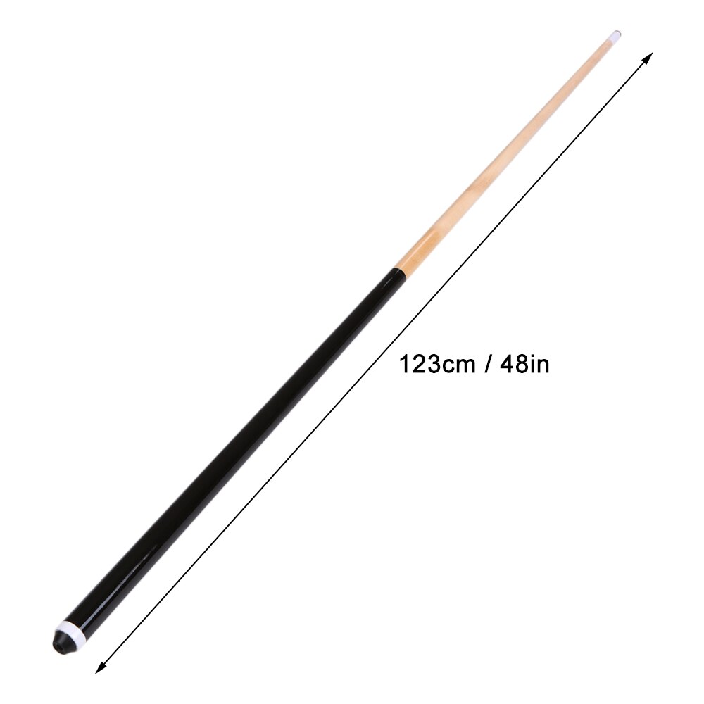 Camping 2 Stuk Houten Pool Cue Stick 48In Junior Kid Biljart As Entertainment Snooker Biljart Tool Pool Cue Stick: Type 2