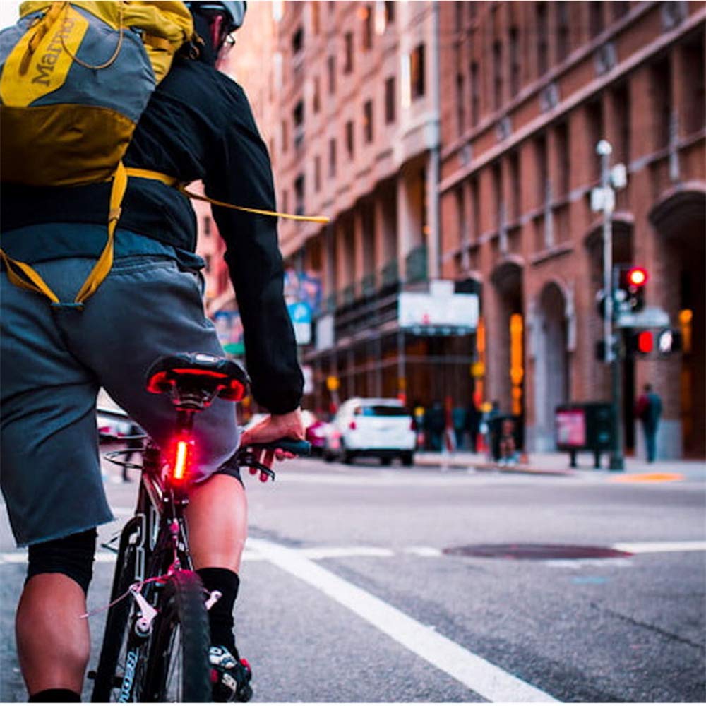 Luz trasera bicicleta 120 lúmenes USB recargable – Grandado