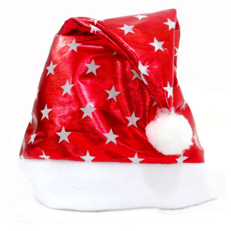 Kerst Ornamenten Volwassen Gewone Kerstmutsen Hoeden Cap Voor Christmas Party Props DS29: F
