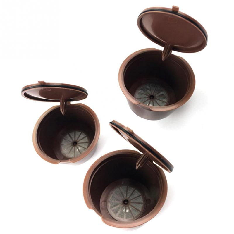 1 stk slik farve genopfyldelige kaffe kapsler bælg k-kopper til nescafe dolce gusto genanvendelige kaffe kapsel kopper