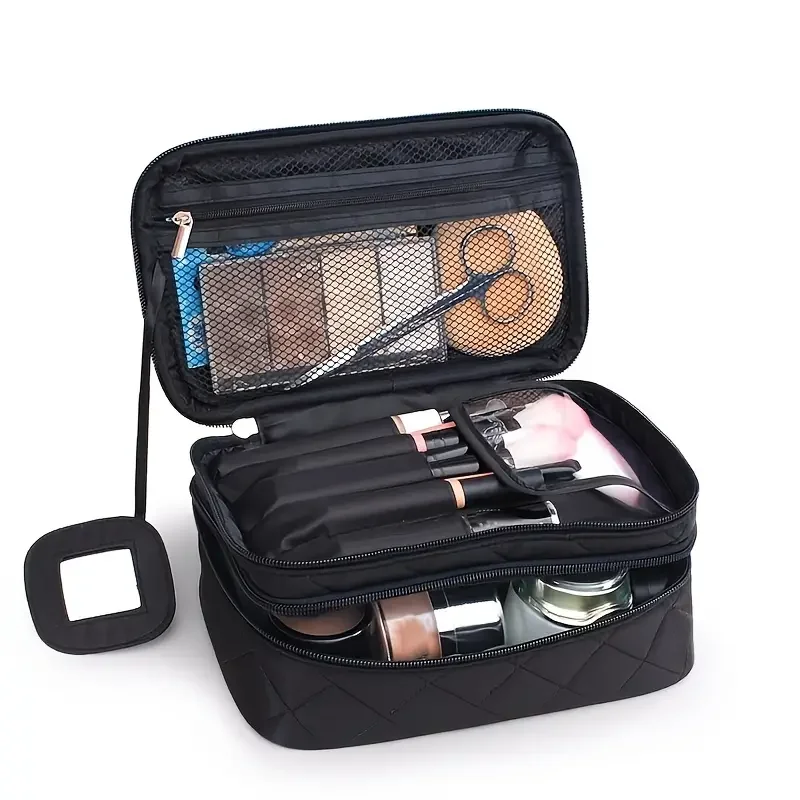 Double makeup bag Toiletry bag